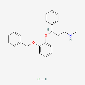 N-Methyl-3-(2-benzyloxyphenoxy)-3-phenylpropylamine hydrochloride
