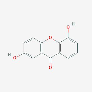 molecular formula C13H8O4 B162181 2,5-Dihydroxyxanthone CAS No. 35040-32-5