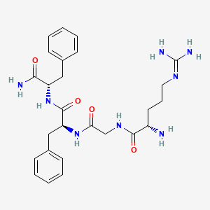 Insulin B-chain tetrapeptide amide B22-B25