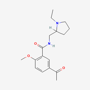 molecular formula C17H24N2O3 B1621824 Etacepride CAS No. 68788-56-7