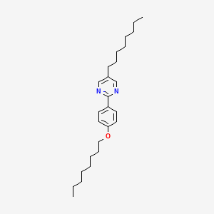 molecular formula C26H40N2O B1621834 5-Octyl-2-(4-(octyloxy)phenyl)pyrimidine CAS No. 57202-50-3