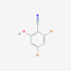 molecular formula C7H3Br2NO B1621847 2,4-Dibromo-6-hydroxybenzonitrile CAS No. 73289-86-8
