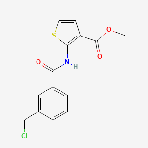 Methyl 2-([3-(Chloromethyl)Benzoyl]Amino)Thiophene-3-Carboxylate