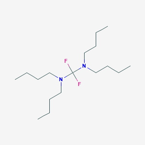 molecular formula C17H36F2N2 B1621852 N,N,N',N'-tetrabutyl-1,1-difluoromethanediamine CAS No. 220405-41-4