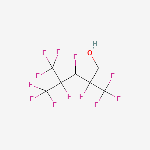 2,3,4,5,5,5-Hexafluoro-2,4-bis(trifluoromethyl)pentan-1-ol