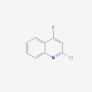 molecular formula C9H5ClFN B1621868 2-Chloro-4-fluoroquinoline CAS No. 893620-30-9