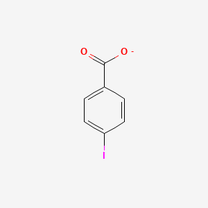 molecular formula C7H4IO2- B1621894 4-Iodobenzoate CAS No. 5377-71-9