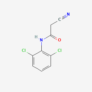 molecular formula C9H6Cl2N2O B1621897 2-cyano-N-(2,6-dichlorophenyl)acetamide CAS No. 64204-39-3