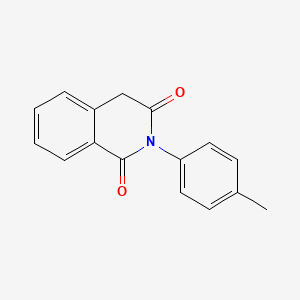 molecular formula C16H13NO2 B1621902 2-p-Tolyl-4H-isoquinoline-1,3-dione CAS No. 73109-31-6