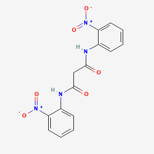 N,N'-bis(2-nitrophenyl)propanediamide