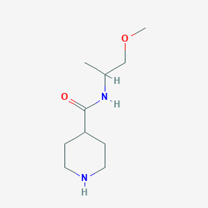 N-(1-methoxypropan-2-yl)piperidine-4-carboxamide
