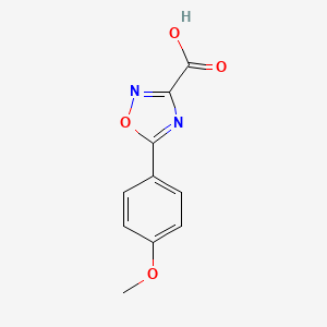 molecular formula C10H8N2O4 B1621911 5-(4-methoxyphenyl)-1,2,4-oxadiazole-3-carboxylic Acid CAS No. 400085-56-5