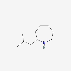 molecular formula C10H21N B1621914 2-(2-Methylpropyl)azepane CAS No. 80053-55-0