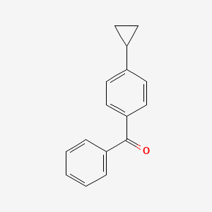 (4-Cyclopropylphenyl)(phenyl)methanone