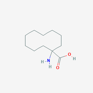 molecular formula C11H21NO2 B1621916 1-Amino-1-cyclodecanecarboxylic acid CAS No. 215229-19-9