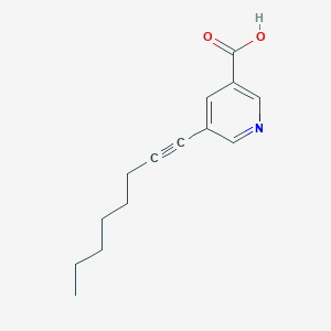 5-Oct-1-ynylnicotinic acid