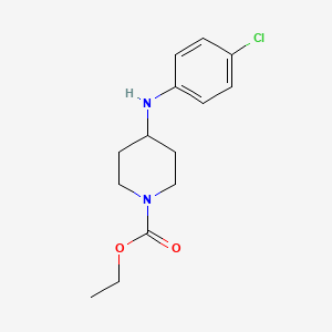 Ethyl 4-[(4-chlorophenyl)amino]piperidine-1-carboxylate