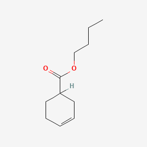 molecular formula C11H18O2 B1621933 Butyl cyclohex-3-ene-1-carboxylate CAS No. 37981-14-9