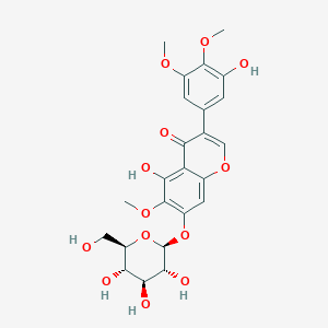 molecular formula C24H26O13 B162194 Iridin CAS No. 491-74-7
