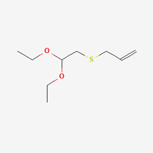 molecular formula C9H18O2S B1621948 Allyl(2,2-diethoxyethyl)sulfane CAS No. 84824-84-0