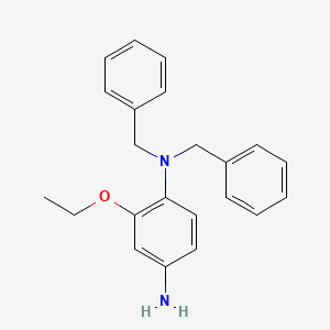 4-Dibenzylamino-3-ethoxyaniline