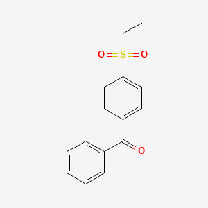 molecular formula C15H14O3S B1621957 4-Ethylsulphonylbenzophenone CAS No. 94231-69-3