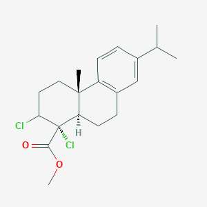 molecular formula C20H26Cl2O2 B1621960 Dichlorodehydroabietic acid CAS No. 57055-39-7