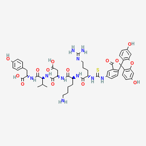 B1621962 Thymopoietin pentapeptide-fluorescein isothiocyanate CAS No. 107865-24-7