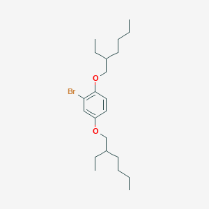 molecular formula C22H37BrO2 B1621996 2-Bromo-1,4-bis(2-ethylhexyloxy)benzene CAS No. 241486-87-3