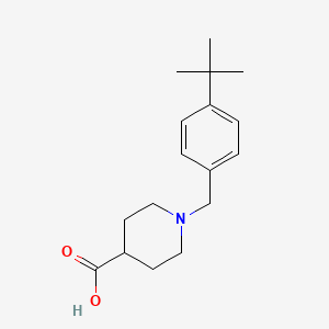 1-(4-Tert-butylbenzyl)piperidine-4-carboxylic acid