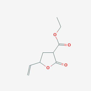 Ethyl 5-ethenyl-2-oxooxolane-3-carboxylate