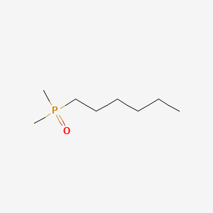 molecular formula C8H19OP B1622004 Hexyldimethylphosphine oxide CAS No. 28520-49-2