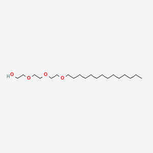 molecular formula C20H42O4 B1622018 Triethylene glycol monotetradecyl ether CAS No. 26826-30-2