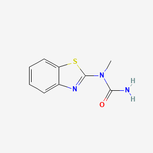 Urea, N-2-benzothiazolyl-N-methyl-
