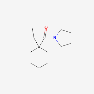 1-((1-(Isopropyl)cyclohexyl)carbonyl)pyrrolidine