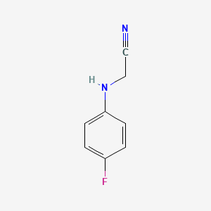 ((4-Fluorophenyl)amino)acetonitrile