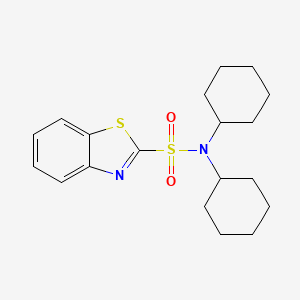 N,N-Dicyclohexylbenzothiazole-2-sulphonamide