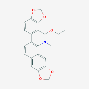 molecular formula C22H19NO5 B162206 Ethoxysanguinarine CAS No. 28342-31-6