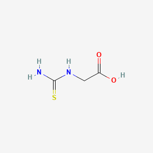 molecular formula C3H6N2O2S B1622061 Glycine, N-(aminothioxomethyl)- CAS No. 51675-47-9