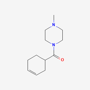 1-(3-Cyclohexen-1-ylcarbonyl)-4-methylpiperazine