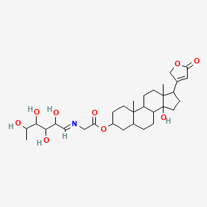 Digitoxigenin-3-beta-N-L-rhamnosylglycyl ester