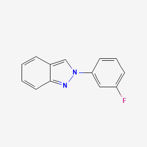 molecular formula C13H9FN2 B1622074 2-(3-Fluorophenyl)-2H-indazole CAS No. 81265-87-4