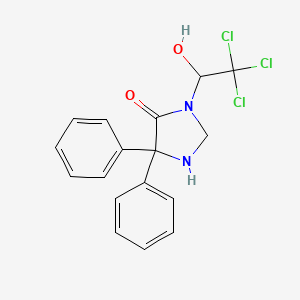 molecular formula C17H15Cl3N2O2 B1622082 Triclodazol CAS No. 56-28-0