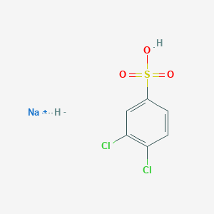 B1622086 Sodium 3,4-dichlorobenzenesulphonate CAS No. 38950-28-6