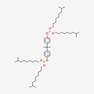 molecular formula C55H98O6P2 B1622093 Tetraisodecyl bisphenol A diphosphite CAS No. 61670-79-9