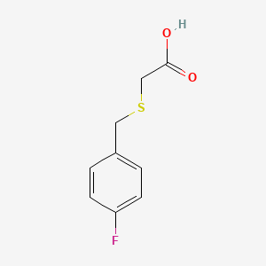 [(4-Fluorobenzyl)thio]acetic acid