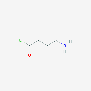 molecular formula C4H8ClNO B1622132 4-Aminobutanoyl chloride CAS No. 63095-61-4