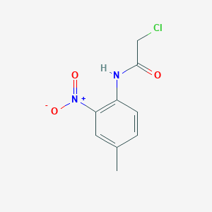 molecular formula C9H9ClN2O3 B1622133 2-chloro-N-(4-methyl-2-nitrophenyl)acetamide CAS No. 72196-97-5