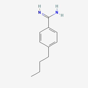 molecular formula C11H16N2 B1622143 4-Butyl-benzamidine CAS No. 28456-39-5