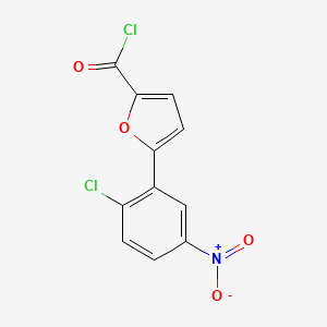 5-(2-Chloro-5-nitrophenyl)furan-2-carbonyl chloride